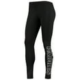 thumbnail image 2 of Women's G-III 4Her by Carl Banks Black Athletics Stadium Lightweight Leggings, 2 of 4