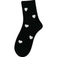 thumbnail image 1 of Calcetines Cálidos de las Mujeres Espesados de Lana Forrados Calcetines de Tubo de Casa Antideslizante Sola Linda Ilustración Calzado de Salón Casual, 1 of 4