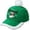 Green, variant on Ludearly Santa Baseball Cap, Santa Theme Christmas Headwear, Christmas Baseball Cap, for Holiday Parties, Family Gatherings And Winter Outings
