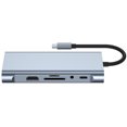 thumbnail image 4 of Estación de acoplamiento inteligente 11 en 1 Adaptador de concentrador USB3.0 PD 87W para computadoras portátiles Tablet Likrtyny Para estrenar, 4 of 7