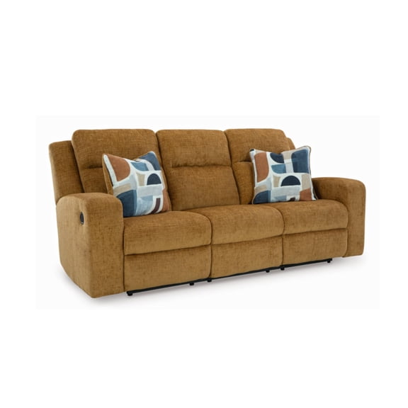 Signature Design by Ashley Furniture Kanlow Brown Reclining Sofa