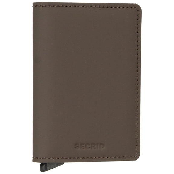 Secrid Slimwallet Matte Truffle Brown Leather Wallet