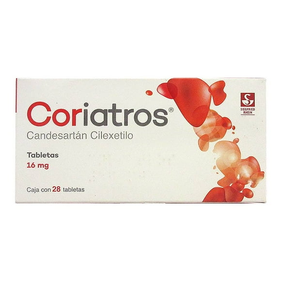 Coriatros 16 mg 28 tabletas