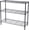 Black1-3-tier, variant on BoldGear 3 Tier Adjustable Storage Shelf Metal Storage Rack Wire Shelving Unit Storage Shelves for Pantry Closet Kitchen Laundry Bathroom,Black