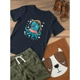 thumbnail image 3 of Jolly Pirate Octopus T-Shirt Toddler -Image by Shutterstock,  4 Toddler, 3 of 4