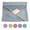 Grey, variant on JML Sport Towel,Compact,Super Absorbent And Quick Drying Microfiber Yoga Towel,Fitness Towel With Ziper Pocket For Swimming,Bath,travel,Large 20" x 40",Blue