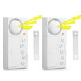 thumbnail image 2 of 2PCS Door Alarms when Opened，4 in1 Simple Fridge Door Alarm with Delay Upgrade for Home Safety Loud 108dB for Home Basement Kitchen Garage 3/15/30/60 Seconds Quick Rings, 2 of 8