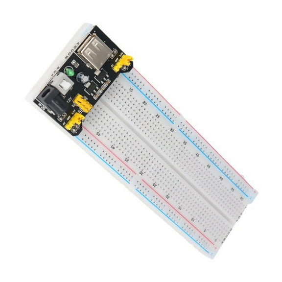 Yoetaun MB102 Breadboard Power Module Solderless Prototype Bread Board Kits Electronics for Circuits Projects Prototype Board