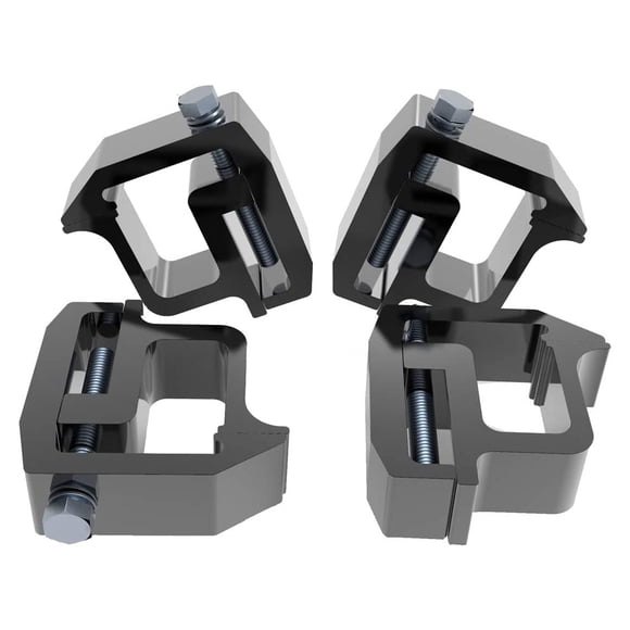 TopOne 4pcs Mounting Clamps Truck Roof Caps Camper Shell Heavy Duty Holder Clamps Tools Replacement Accessories