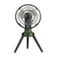 thumbnail image 3 of Ventilador de Camping con luz, ventilador para exteriores, ventilador para tienda, ventilador de refrigeración, ventilador eléctrico con gancho para, 3 of 8