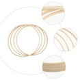 thumbnail image 2 of 4pcs Reusable Embroidery Circle Hoops DIY Craft Sewing Hoops Bamboo Stitching Hoops, 2 of 8