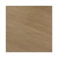 thumbnail image 2 of Darla 70"W Rectangular Walnut Oak Wood Geometric Cross Base Dining Table, 2 of 5
