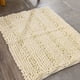 thumbnail image 4 of Toystoory Alfombra de piso de chenilla duradera Pies cómodos y pisos Limpios Alfombra de baño antideslizante Amplia aplicación Juegos de accesorios de baño morado claro 50*80, 4 of 6