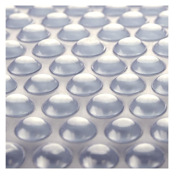 Sun2Solar Clear 10-Foot-by-10-Foot Square Solar Cover | 1200 Series Style | Heat Retaining Blanket for In-Ground and Above-Ground Swimming Pools and Spas | Use Sun to Heat Pool | Bubble-Side Down