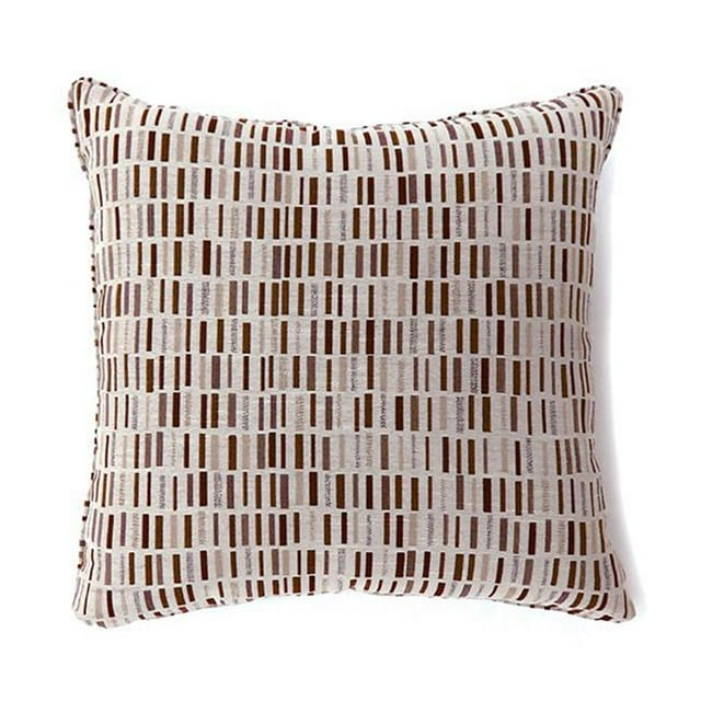 Oreiller Contemporain, Grand Ensemble de 2, Brun