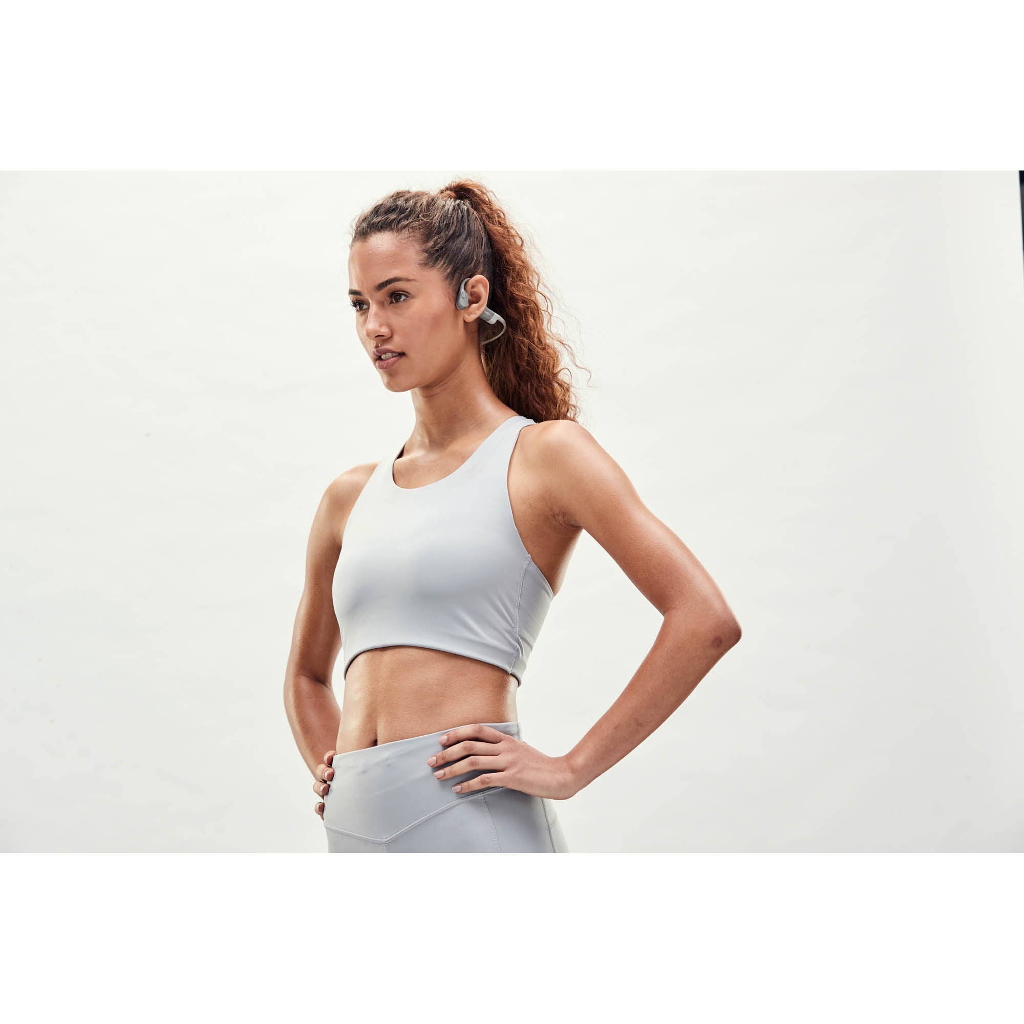 Shokz - OpenRun, CASQUE DE SPORT A CONDUCTION OSSEUSE, greis