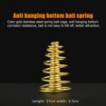 thumbnail image 3 of High Carbon Fishing Hooks Carp Spherical Feeder Bomb Proof Hanging Explosion Hook Tool Spring Anti-winding Explosion Hook, 3 of 8