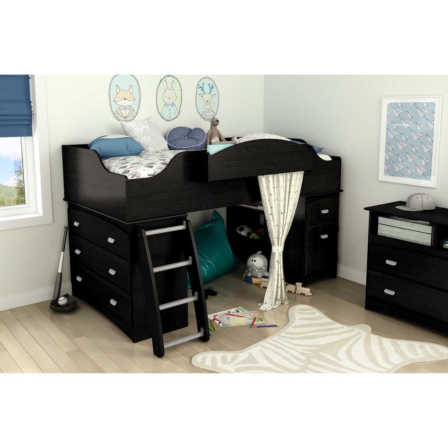 south shore imagine twin loft bed