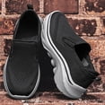 thumbnail image 6 of Men's Breathable Mesh Slip-On Walking Shoes, Lightweight No-Tie Casual Sneakers with Cushioned Thick Sole, Comfortable Footwear for Seniors, Travel, and Everyday Wear, 6 of 10
