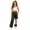 Black-B, variant on Kids Cargo Pants Waterproof Girls Hiking Outdoor Camping Pants Quick Dry UPF 50+ Toddler Youth Uniform Pants