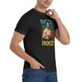 thumbnail image 5 of Classic Rocky Movie Logo Men's T Shirt Cotton Crewneck Short Sleeve Adult T Shirt Tee, 5 of 8