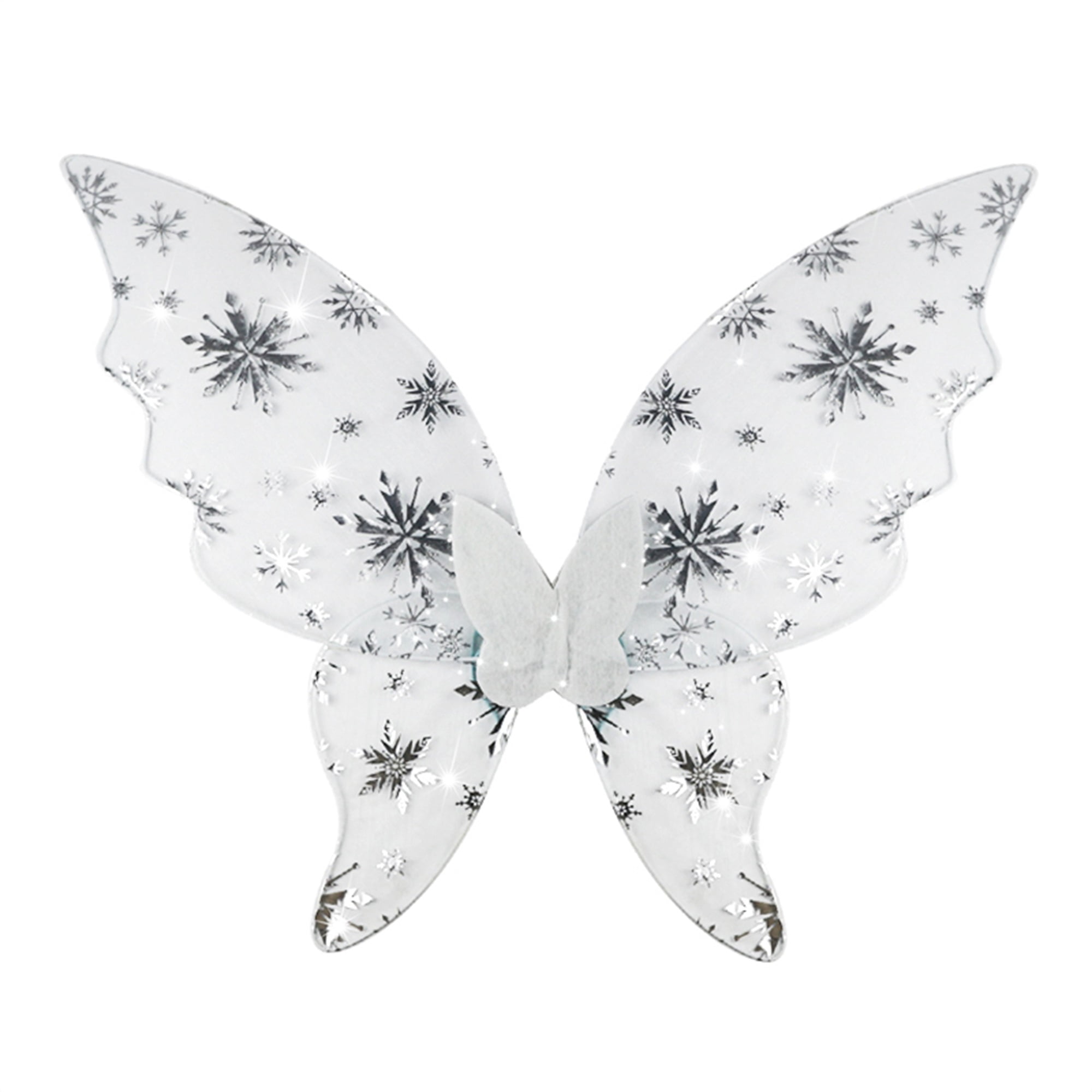 Ans Silver/White Wings & Wand Fairy Set-Age 3 