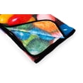 thumbnail image 2 of Manta Just Funky Jelly Bean de forro polar suave, 115 x 152 cm, 2 of 6