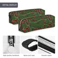 thumbnail image 4 of Fotbe Red Snake Estuche para Lápices de Cuero con Estampado, Estuche con Cremallera Resistente, Organizador Compacto y Elegante para Papelería, 4 of 7