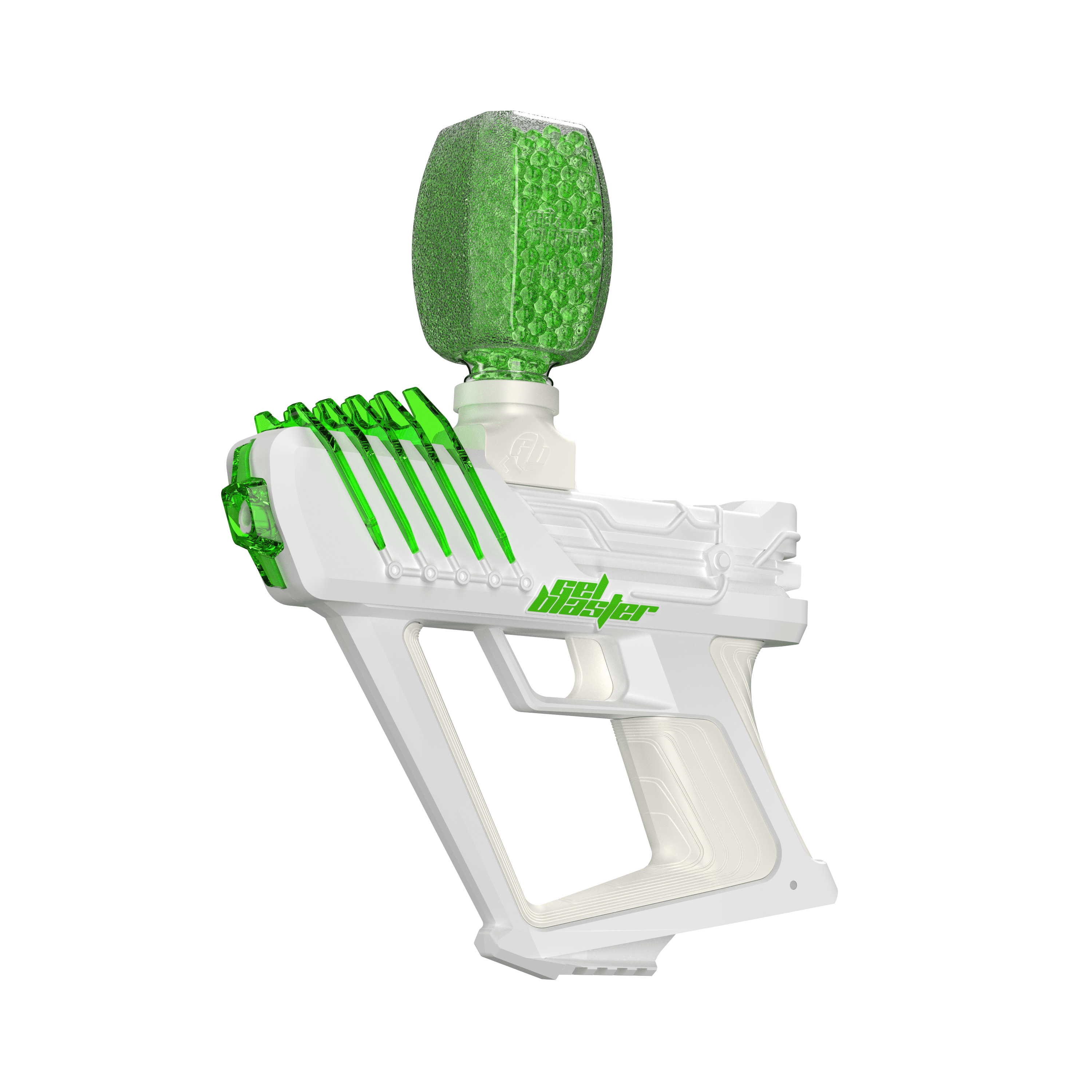 Gel Blaster Surge Electric Green Water Based Gellet Blaster With 10 000 Electric Green Gellet Pack Walmart Com