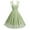 #170 Green Dress, variant on Staron White Dresses for Women 2025 Party 1950s Dresses Spaghetti Strap Formal Dress Retro Vintage Wedding Guest Cocktail Party Dresses XL