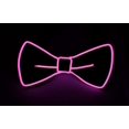 thumbnail image 1 of (Rosa) Pajarita luminosa navideña Luz elegante que brilla intensamente para Halloween, disfraces, fiestas, festivales, cosplay, 1 of 5