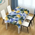 thumbnail image 4 of Yayeee Tablecloths 54" x 72" Rectangle Wrinkle Resistant Party Table Cover, Cartoon Lemon Leaves, 4 of 8