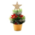 thumbnail image 1 of De Navidad Decoraciones De Navidad De Escritorio Árboles De Mesa Artificiales Decoración De Mesa De Vacaciones Cateissary HA040824-01, 1 of 6