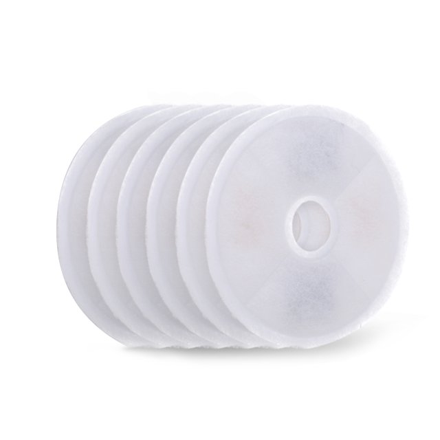 Filtre de Fontaine pour Chat, Filtre de Remplacement pour Animaux de Compagnie, Chats, Fleur, Arôme, Fontaine pour Boire, GEX, Fontaine pour Chat, 6 Pcs