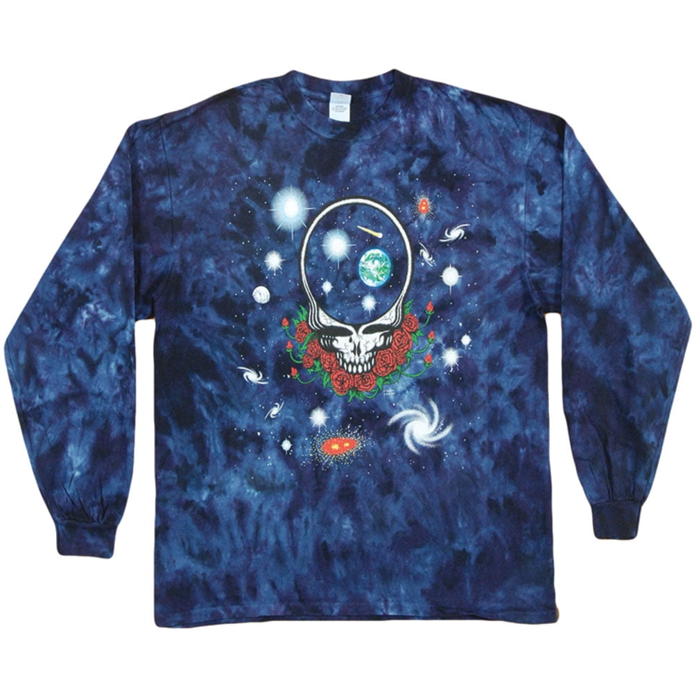 Grateful Dead - Grateful Dead Men's Space Your Face Tie Dye Long Sleeve Multi - Walmart.com 