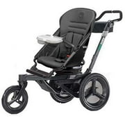 Angle View: Orbit Baby O2 Jogging Stroller, Black