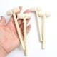 thumbnail image 2 of Mini martillos de madera multiusos, mazo de madera Natural, juguete para golpear, martillo pequeño para mariscos, 10 Uds., 2 of 5
