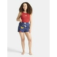 thumbnail image 4 of Supergirl and Wonder Woman Women's Graphic Boxer Shorts, 2-Pack, Sizes XS-XXL, 4 of 8