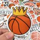thumbnail image 4 of Pegatinas de baloncesto para botella de agua, lindos regalos de baloncesto, 50 piezas, pegatinas deportivas para niños, adolescentes y adultos, 4 of 5