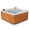 6-Seat Keys Valencia 40-Jet Hot Tub Spa, Blue or White Shell