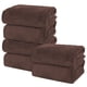 thumbnail image 1 of Set de Toallas de Baño MOONQUEEN 6 Unidades Premium en Microfibra Terciopelo Coral, 1 of 7