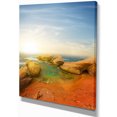 thumbnail image 2 of Rocky Red Beach and Blue Sky, 2 of 3