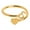 Gold, variant on Guodhu Gold Plated Initial Letter Rings for Women Dainty Heart Stackable Letter Ring Adjustable Alphabet Letter A to Z Knuckle Ring Jewelry Gifts for Her Mum Wife Girlfriend