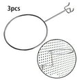 thumbnail image 6 of YWMJZEU Metal Pegboard Sports Ball Display Rack Diameter 12.5cm for Yard Garden Portable 2.5cm Hole Spacing, 6 of 9