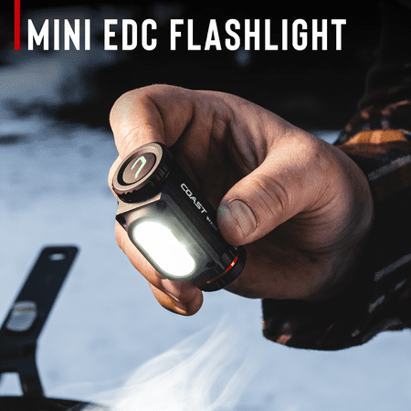 COAST WPH20R 2000 LUMEN RECHARGEABLE LED HEADLAMP WITH CLIP AND MAGNETIC END CAP, IP67 WATERPROOF