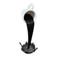 thumbnail image 1 of Escultura flotante de la taza de café, novedad flotante taza de café escultura de la taza de café adornos de escritorio decoración aspecto llamativo, 1 of 8