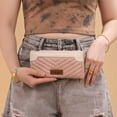 thumbnail image 6 of Wrangler Minimalist Wallet Credit Card Wallet for Women with Smooth Zippers, A-Pink, 6 of 7