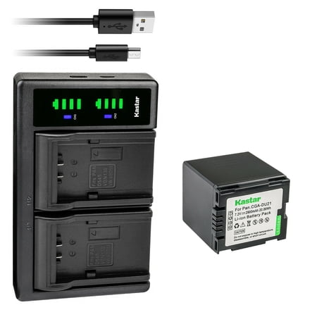 Kastar 1-Pack DZ-BP21 Battery and LTD2 USB Charger Compatible with Hitachi DZ-GX5000A  DZ-GX5020  DZ-HS300  DZ-HS300A  DZ-HS300E  DZ-HS301E  DZ-HS301SW  DZ-HS303  DZ-HS303A  DZ-HS303E Camera