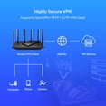 thumbnail image 4 of Router WiFi 6 TP-Link Archer AX73 AX5400 Gigabit de doble banda, 4 of 6