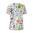 thumbnail image 2 of Daiia Fun Animal with Unicorn Mens Baseball Jersey Button Down Shirts Short Sleeve Sports Uniforms-Small, 2 of 9